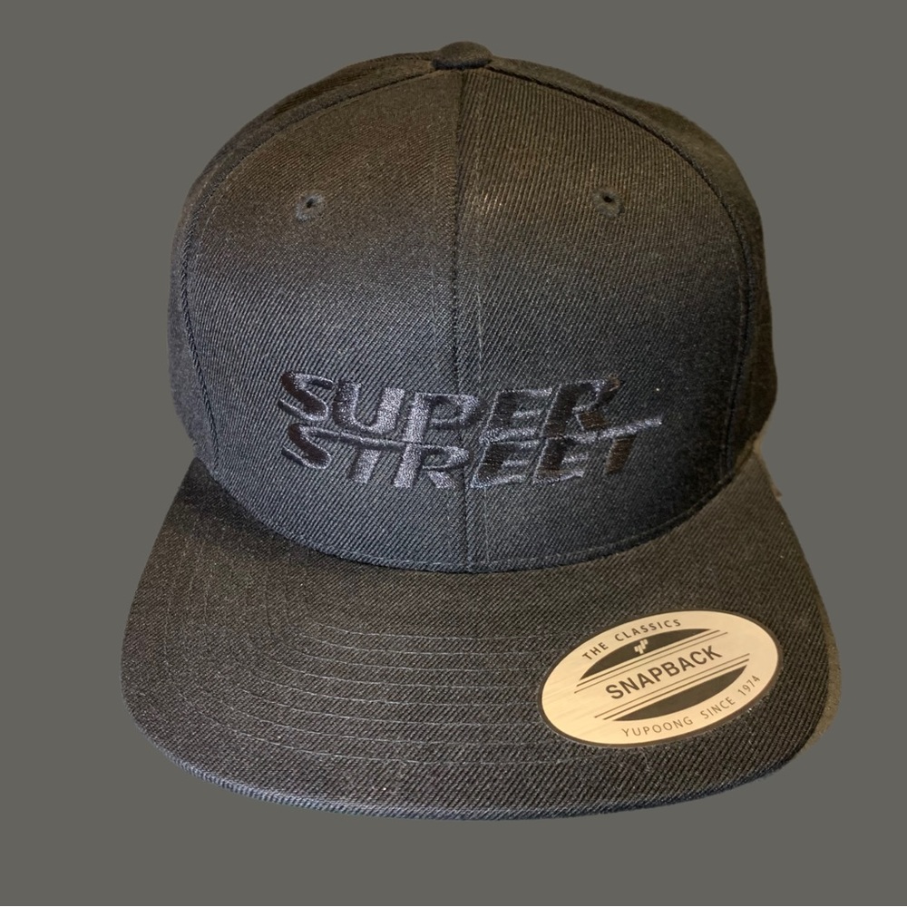 Super Street Logo Flat Bill Hat